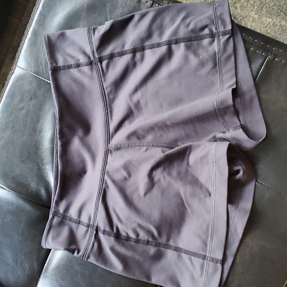 Puma compression shorts sz small grey
